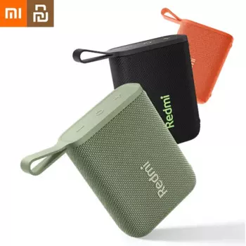 Xiaomi Redmi портативная Bluetooth-Колонка BT5.3 наружная IP67 стерео мощная звуковая коробка RGB двойное сопряжение TWS подключение Голосовая коробка