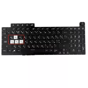 XIN-Russian-US RGB клавиатура для ноутбука Asus ROG Strix G17 G731 G731G G731GT G731GU G712 G712L G712LV G712LWS G712LU 16 контактов