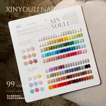 XINYOULI 99 цветов, искусственный клей для ногтей