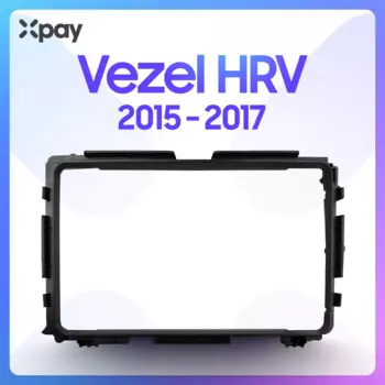 XPAY 9-дюймовый 2din автомобильный радиоприемник для Honda Vezel вариабельности сердечного ритма 2015-2017 Gps стерео панель для крепления панели автомобиля двойной Din CD DVD автомагнитола магнитола рамки