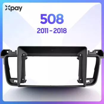 XPAY 9-дюймовый 2din автомобильный радиоприемник для PEUGEOT 508 2012 2013 2014 2015 2016 2017 2018 стерео панель, подходит для Теда автомобиля радио двойной DIN DVD рамки
