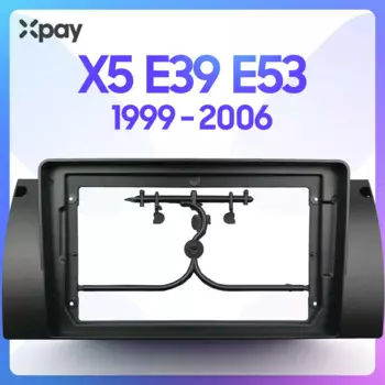 XPAY 9-дюймовый 2din автомобильный радиоприемник для BMW X5 E39 E53 1999 2000 2001 2002 2003 2004 2005 2006 Gps стерео панель для Теда автомобиля Радио панель