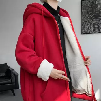 XXXXXXXXL Мужская однотонная толстовка больших размеров, флисовая куртка на молнии с длинными рукавами и карманом, джемпер с капюшоном, M-8XL