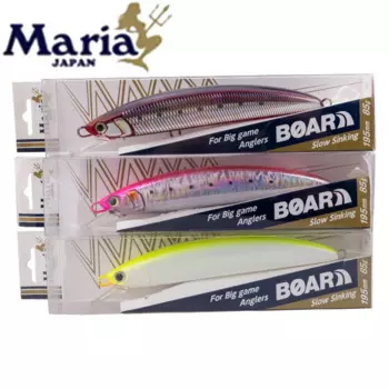Японская медленно Тонущая блесна Мария кабан SS195 для Глубоководной Рыбалки На Лодке Золотой пистолет GT Road блесна 85 г морская рыболовная приманка