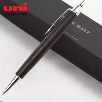 Японская Высококачественная шариковая ручка UNI, ручка из чистого натурального дуба, 0,7 мм, шариковая ручка для подписи, офисные канцелярские принадлежности