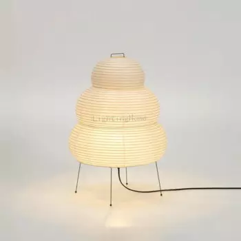 Настольная лампа Claeted Akari Wabi-sabi белая