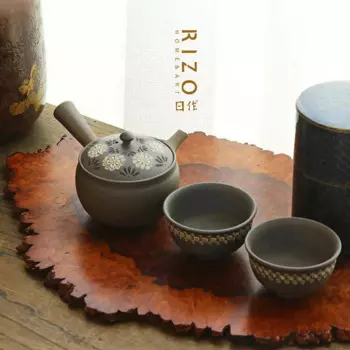 Японский импортный чайник Чанша с боковой ручкой, сделанный из Jiafeng, горшок с 2 чашками, набор для срочного приготовления