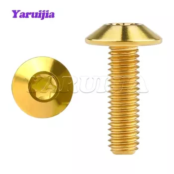 Yaruijia титановые болты M4 M5 M6 Torx