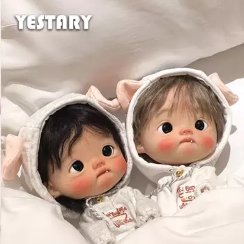 YESTARY BJD искусственная кукла для маленькой 1/6 большой головы Diandian свитшот с капюшоном в виде свитшот для шарнирной девочки и мальчика