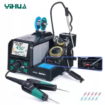 YIHUA 982D-I паяльная станция прецизионный пинцет паяльная станция для паяльной станции микроскопа электроника паяльная станция