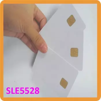 Yongkaida 100 шт./лот ISO7816 R/W rfid 4428 5528 ПВХ контактная заготовка Smart IC Card