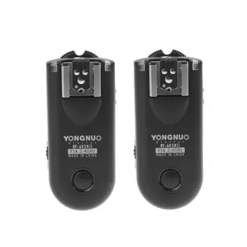 Yongnuo RF-603 II RF 603 II Беспроводной триггер вспышки 2 трансиверы для NIKON D7000 или Canon 5D 7D 100D