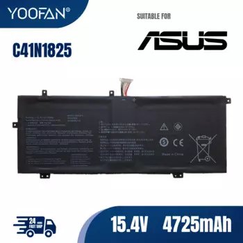 YOOFAN C41N1825 Аккумулятор для ноутбука ASUS VivoBook 14 X403FA ADOL14F ADOL14U ADOL I403FA I403FA-2C X403FA-2C Series