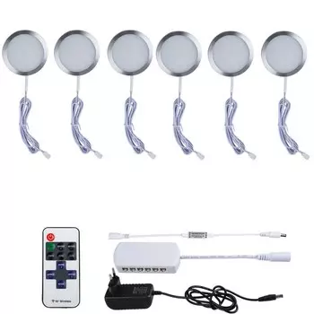 YORYZENG Подсветка для шкафа LED, серебристый, теплый белый