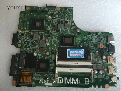 Yourui материнская плата для ноутбука Dell Inspiron 2421 3421 5421 материнская плата SR0U4 i3-2375m DDR3 качество Протестировано 100% оригинал