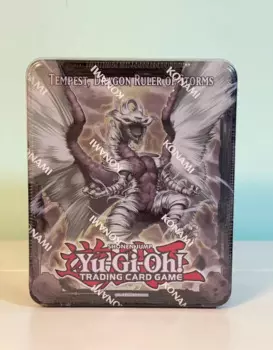 Yugioh KONAMI поединки монстров TCG линейка дракона из коллекции линий линейки из олова 2013 Английская герметичная металлическая коробка бустер