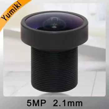 Yumiki M12 MTV объектив камеры видеонаблюдения 5MP черный