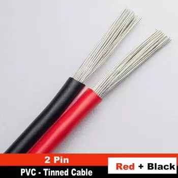 YWYW 2-контактный провод 30awg-16awg красный/черный