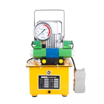 YYHC-220V 10000Psi портативный электрический гидравлический насос ручной двойного действия для инструментов с гидравлическим питанием