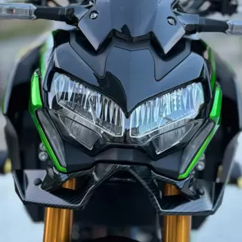 Аксессуары для мотоциклов Z900, передний спойлер, аэродинамический спойлер на крыло для Kawasaki Z900 Z 900 2020 2021 2022 2023 2024