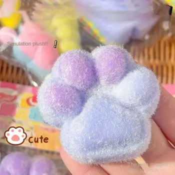 Забавный подарок, игрушка-сжималка для кошек, липкая мягкая размягчающая игрушка для раздавливания и раздавливания кошачьей лапы