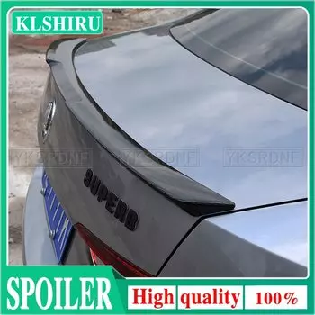 Задний бампер 2015-2019 для Skoda Superb, неокрашенный, АБС-пластик