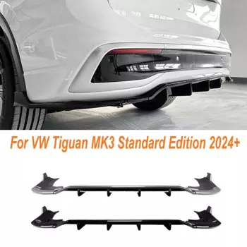 Задний бампер, диффузор, спойлер, сплиттер, защита для VW Tiguan MK3 Standard Edition 2024+, автомобильный Стайлинг, автоаксессуары