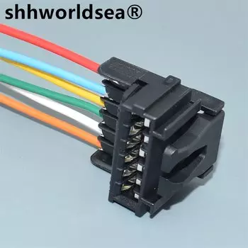 Задний фонарь с 6-контактным разъемом shhworldsea 7701477989 Ремонтная заглушка для заднего фонаря Renault Clio II 1998–2000 гг.