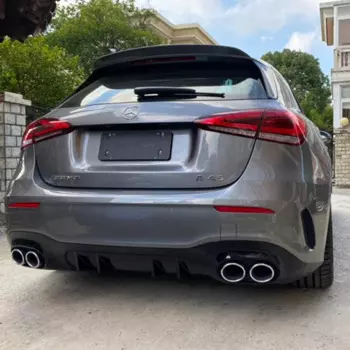 Задний спойлер багажника для Mercedes A class W177 2019-2021 A180 A160 A200 A220 A250 A45 A35 хэтчбек ABS автомобильное заднее крыло