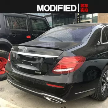 Задний спойлер багажника из углеродного волокна класса E, крыло для Mercedes Benz W213 E200 E300 E400 E550 E63 AMG Sedan, 4-дверный 2016 2017