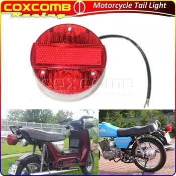 Задний стоп-сигнал для мотоцикла, светильник для номерного знака для Suzuki TS125 TS150 TS250 Simson SR50 S51 MZ ETZ 150 250 251
