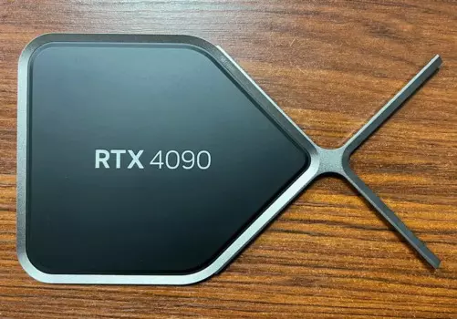 Задняя панель для видеокарты NVIDIA RTX3060ti RTX3070ti RTX3080ti RTX3090 RTX4090