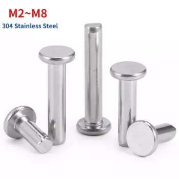 Заклепки из нержавеющей стали M2 M2.5 M3 M4 M5 M6 M8 GB109 A2-70 304