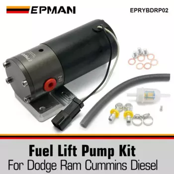 Замена топливного насоса EPMAN, электрический подъемный насос для Dodge Ram 2500 3500 98-02 EPRYBDRP02