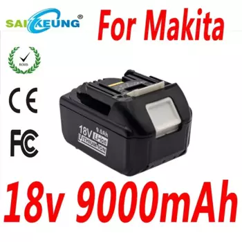 Заменить аккумулятор Makita 18 в Tool BL1850B 4,0 Ач 6,0 Ач 7,0 Ач 8,0 Ач 9,0 Ач, совместим с BL1840B BL1860B BL1830 BL1815 BL1820