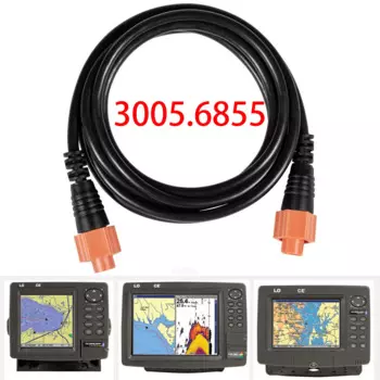 Запасная часть TM для соединительного кабеля Ethernet Lowrance, желтый кабель Cat5e, 6 футов, высокая скорость, Plug and Play, водонепроницаемый