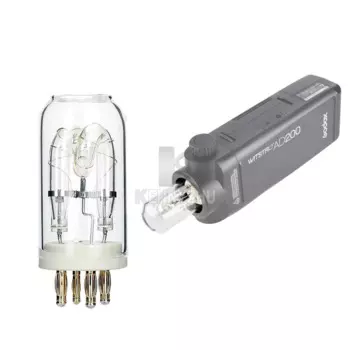 Запасная лампа Yongnuo YN200 Godox AD200 200Ws для вспышки AD200/AD200Pro/YN200 2,4G TTL карманная лампа для вспышки