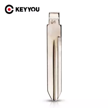 Запасная металлическая заготовка KEYYOU, необработанная застежка модели KD, модель № 04 для Chrysler 300C Jeep Dodge Auto, ключ CY24