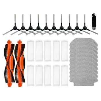Запчасти для робота-пылесоса S10 S12 T12 B106L Mi Pro / Mop P / Mop 2 S STYJ02YM V2 SE, фильтр с основной боковой щеткой