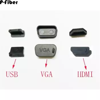 Защитная крышка 100pc USB VGA HDMI Пылезащитная заглушка для ТВ Аудио клеммы Пылезащитная Крышка для компьютера