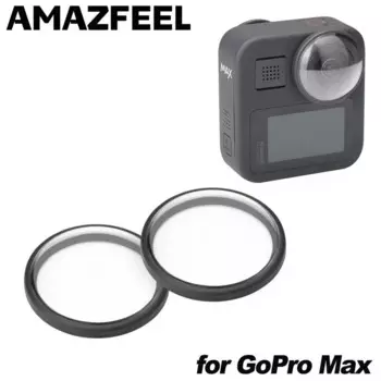 Защитная крышка для объектива GoPro Max 360, 15 пар, аксессуары для камеры, стеклянная крышка для объектива GoPro MAX, защита объектива, УФ-фильтр
