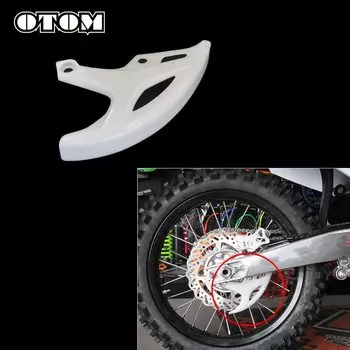 Защитная крышка для заднего тормозного диска мотоцикла OTOM, защитная крышка ротора для мотоцикла HONDA CR125 CR250 CRF250R CRF250X CRF450R