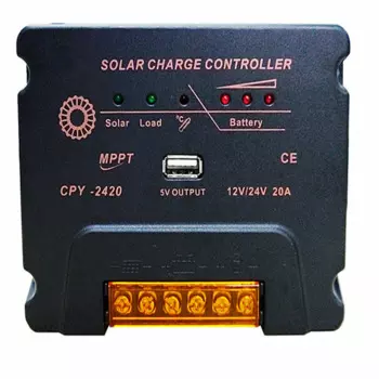 Заводская поставка, контроллер Солнечного Заряда MPPT 12/24V10A20A