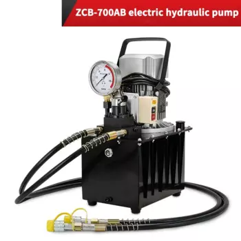 ZCB-700AB 220 В двухконтурный Электрический насос, совместимый с различными гидравлическими инструментами, двигатель кВт, гидравлическая Масляная Станция высокого давления 70 МПа