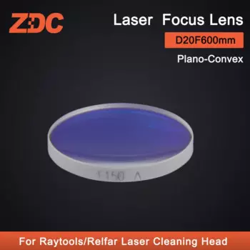 ZDC волоконный лазер фокусный объектив d20f600 мм для Raytools Relfar волоконный лазер чистящая головка требуются агенты