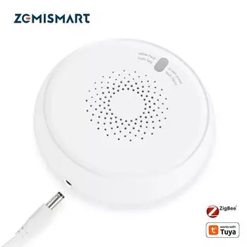 Zemismart Zigbee датчик обнаружения газа для трубопровода