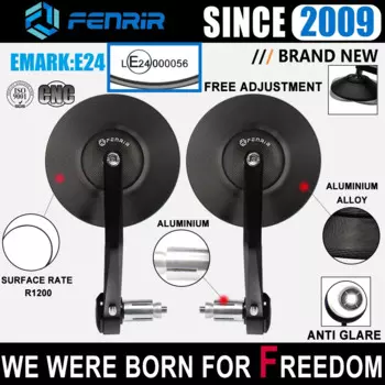 Зеркало заднего хода для Руля Мотоцикла EMARK для индийского разведчика Bobber Twenty Rogue sixftr1200 FTR Rally FTR Carbon FTR1200S