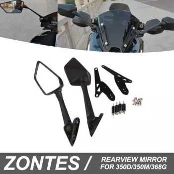 Зеркало заднего вида для мотоцикла 368G для ZONTES 350D/350M/368G, модифицированное переднее зеркало заднего вида, складное отражающее зеркало заднего вида