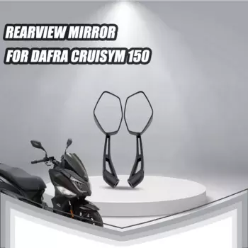 Зеркало заднего вида для мотоцикла Dafra Cruisym 150, черные аксессуары для мотоциклов, высокое качество, новинка, подходит для Dafra Cruisym 150