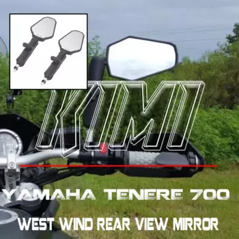 Зеркало заднего вида для мотоцикла Westwind Приключения ADV складные зеркала для xt660z xt1200 трассировщик 9 GT для YAMAHA TENERE 700 Tenere700